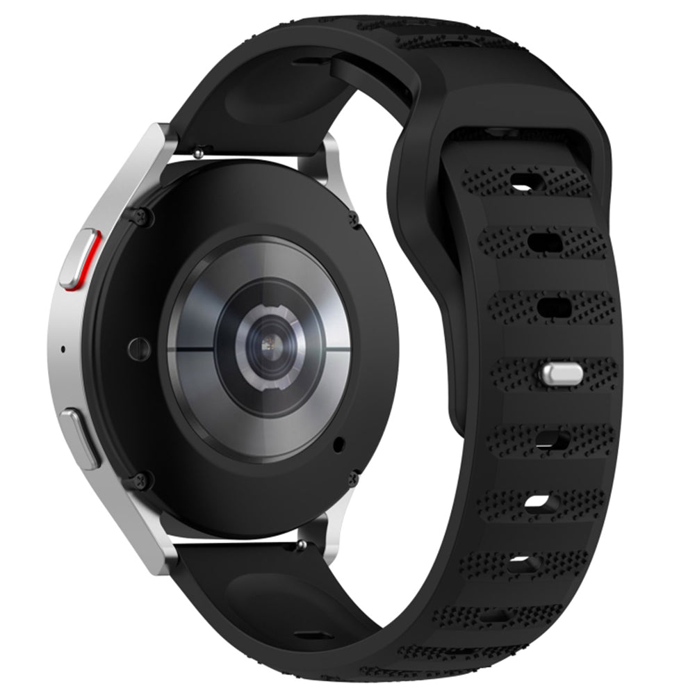 Curea Techsuit W050 za Samsung Galaxy Watch / Huawei Watch Series, 20mm, Crna