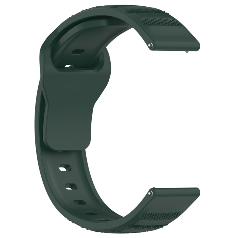 Kaiš Techsuit W050 za Samsung Galaxy Watch / Huawei Watch Series, 20mm, Zelena