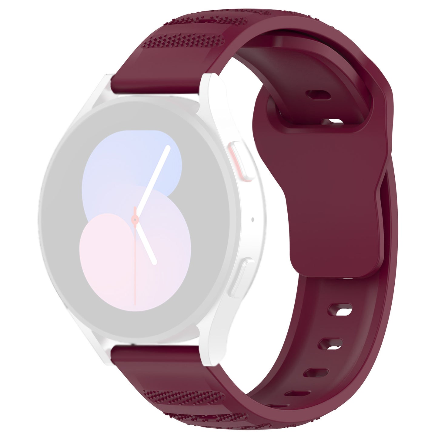 Kaiš Techsuit W050 za Samsung Galaxy Watch / Huawei Watch Series, 20mm, Višnja