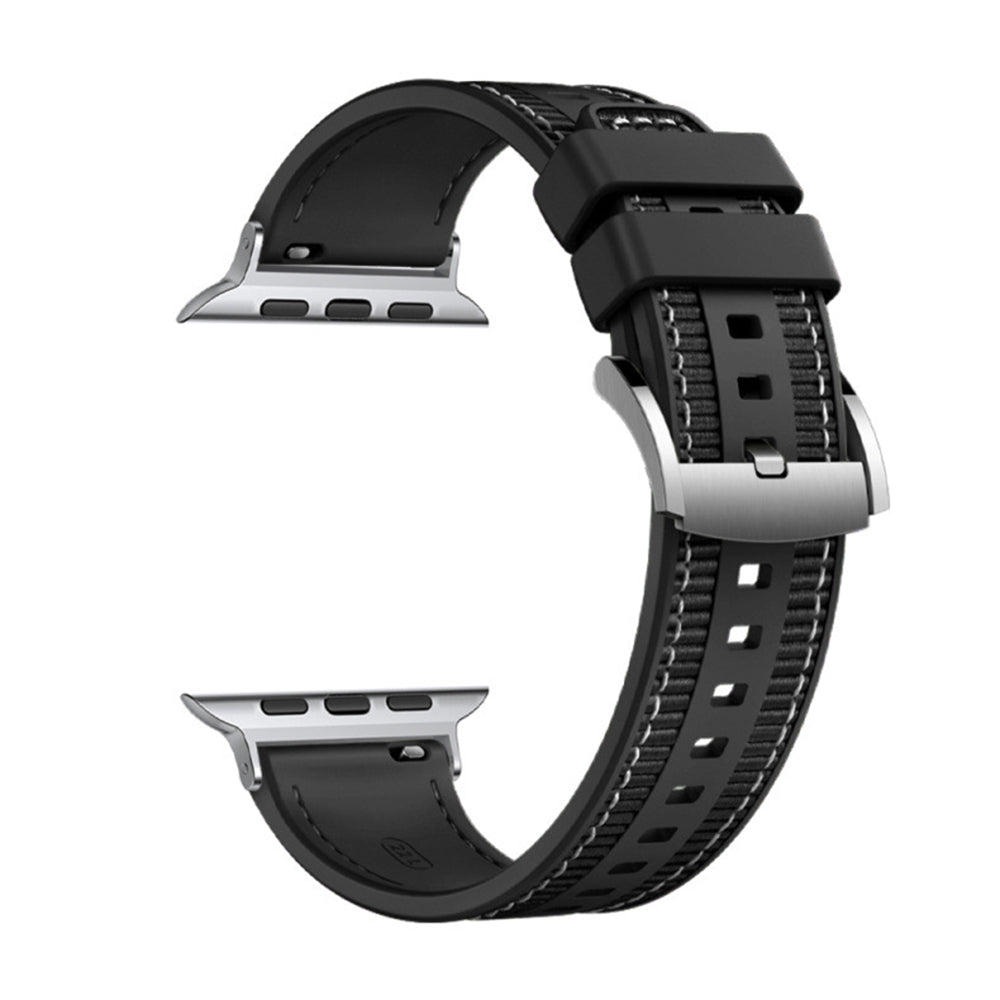 Kaiš Techsuit W051 za Apple Watch 42mm / 41mm / 40mm / 38mm serije, Crni