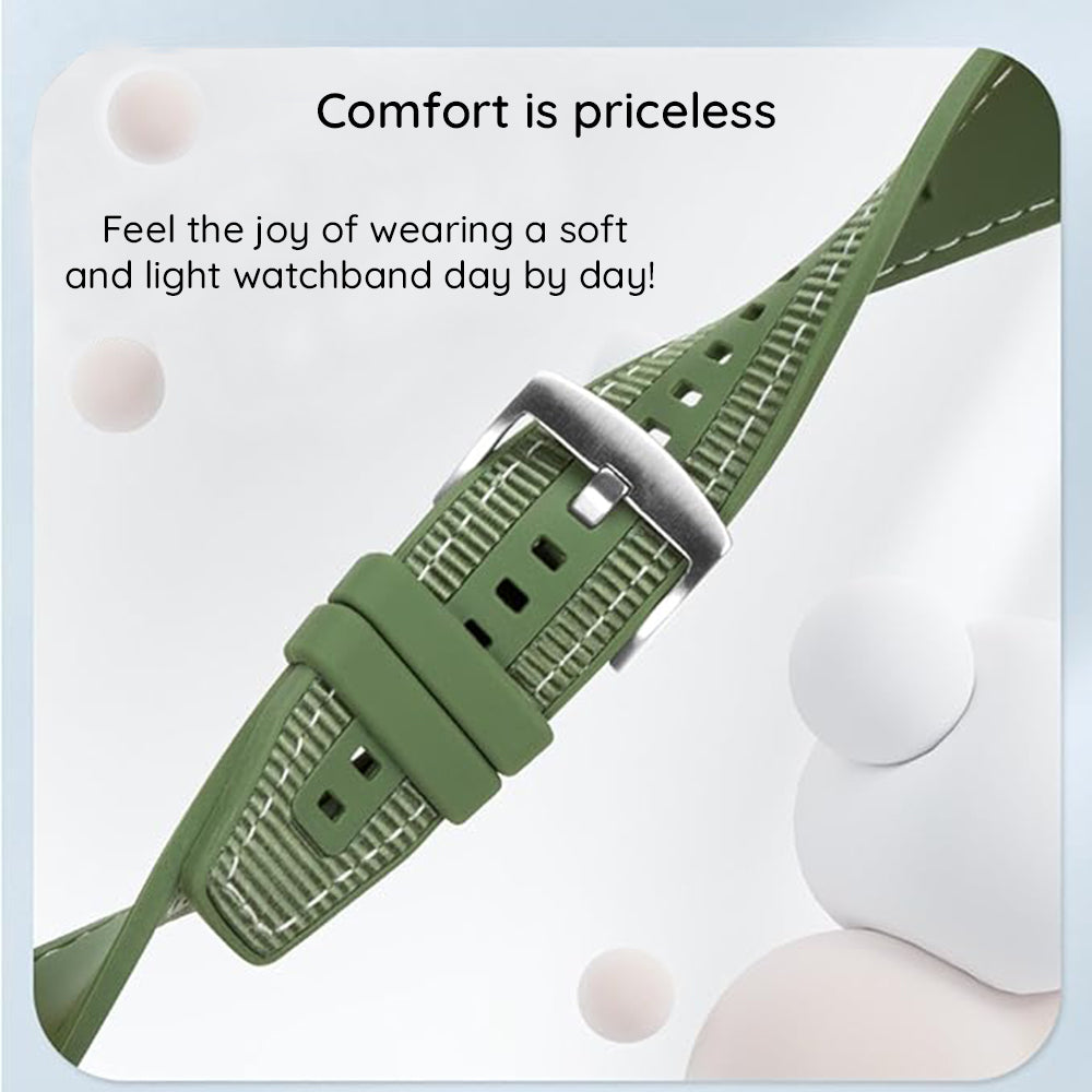 Kaiš Techsuit W051 za Apple Watch 42mm / 41mm / 40mm / 38mm serije, Crni