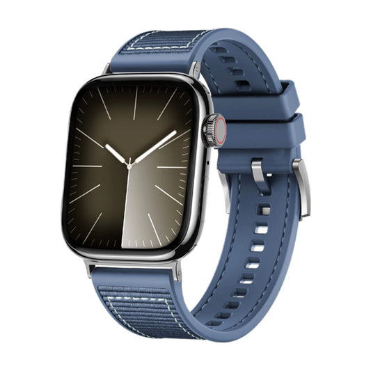 Kaiš Techsuit W051 za Apple Watch 49mm / 46mm / 45mm / 44mm / 42mm serije, Tamnoplava