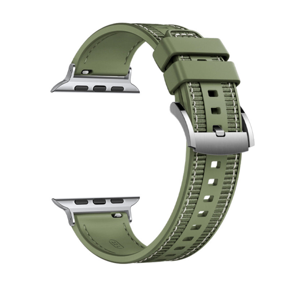 Kaiš Techsuit W051 za Apple Watch 49mm / 46mm / 45mm / 44mm / 42mm serije, Zelena