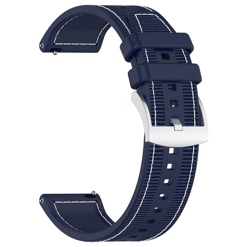 Kaiš Techsuit W051 za Huawei Watch / Xiaomi Watch Series, 22mm, Tamnoplava