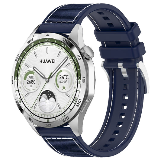 Kaiš Techsuit W051 za Huawei Watch / Xiaomi Watch Series, 22mm, Tamnoplava