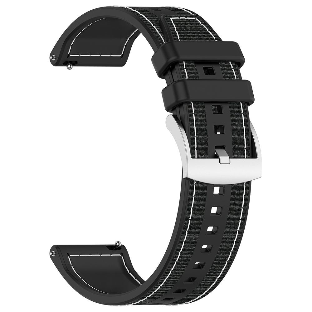 Kaiš Techsuit W051 za Huawei Watch / Xiaomi Watch Series, 22mm, Crna