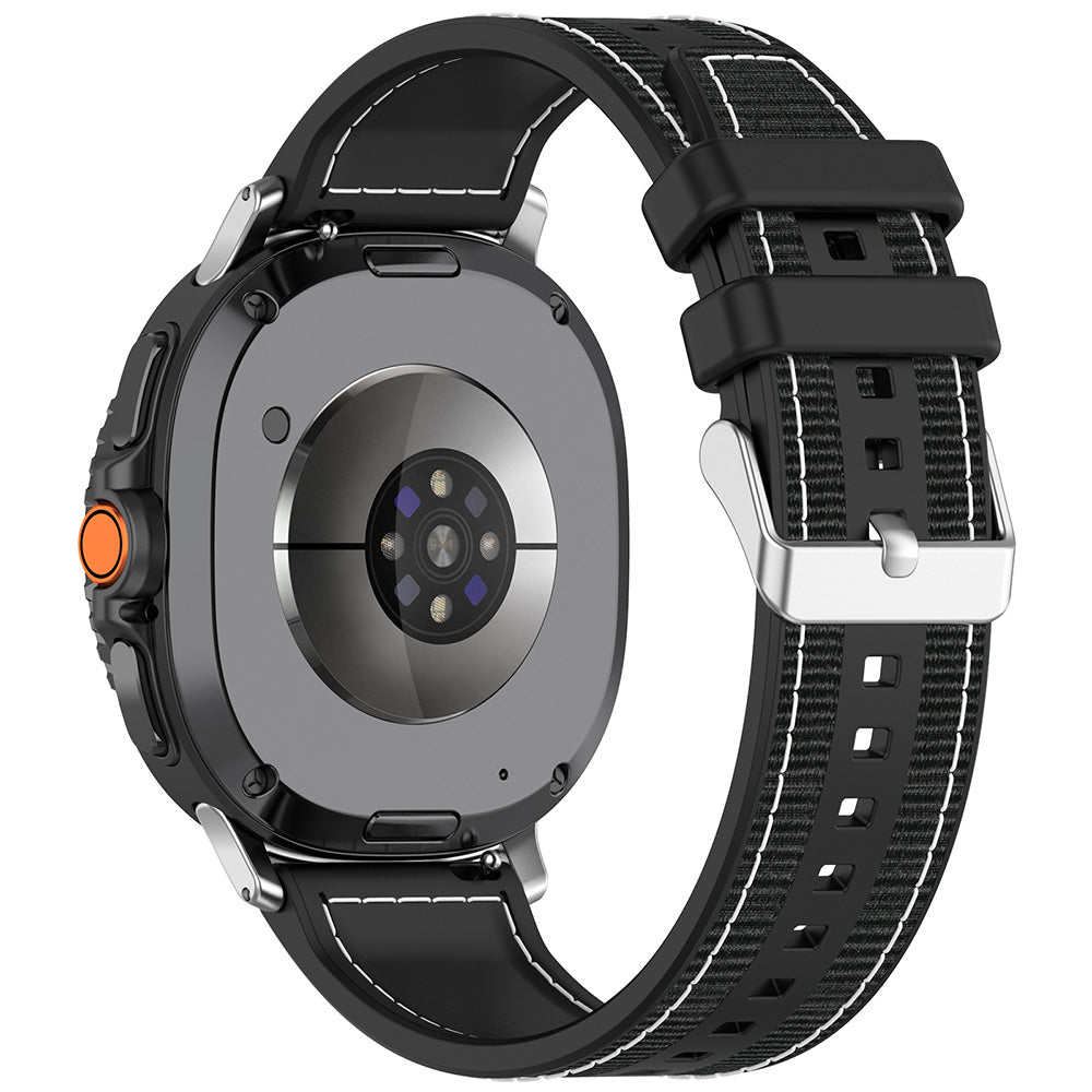 Kaiš Techsuit W051 za Samsung Galaxy Watch8 / Watch8 Classic Series, Crna