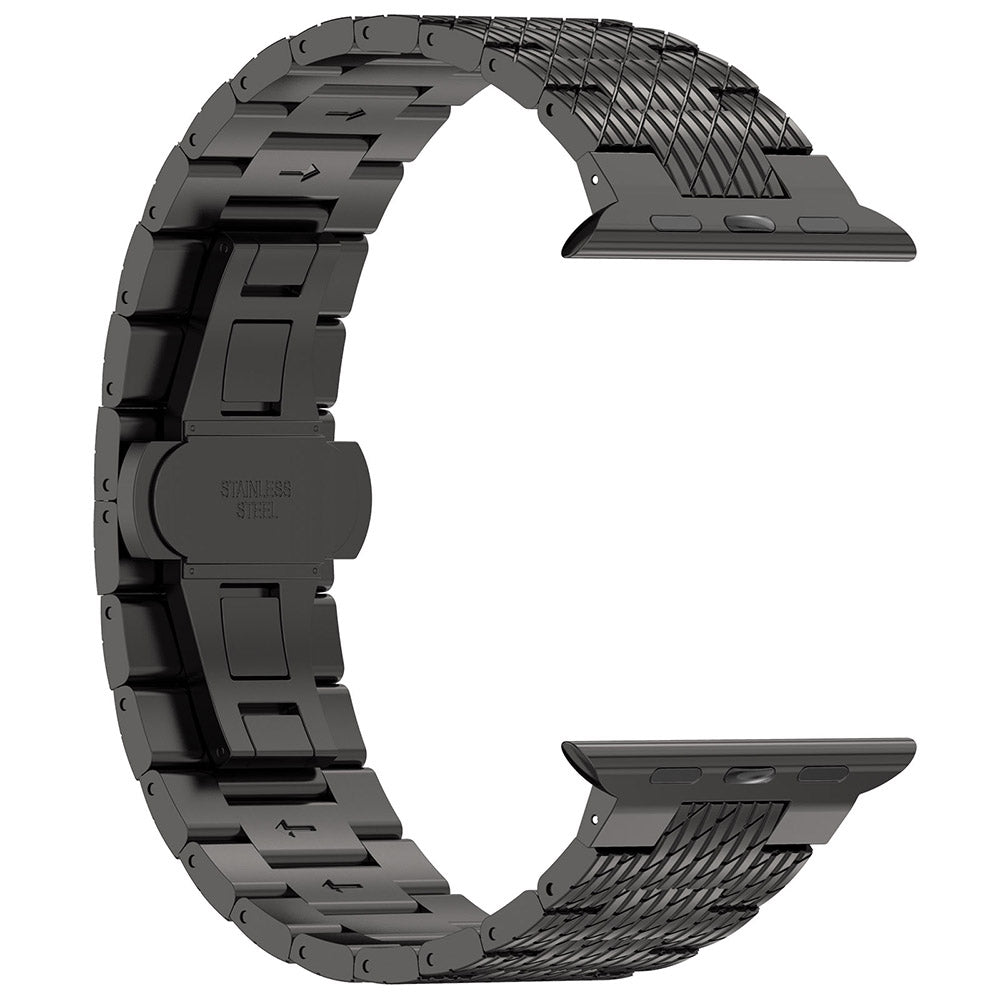 Kaiš Techsuit W052 za Apple Watch 42mm / 41mm / 40mm / 38mm seriju, Crni