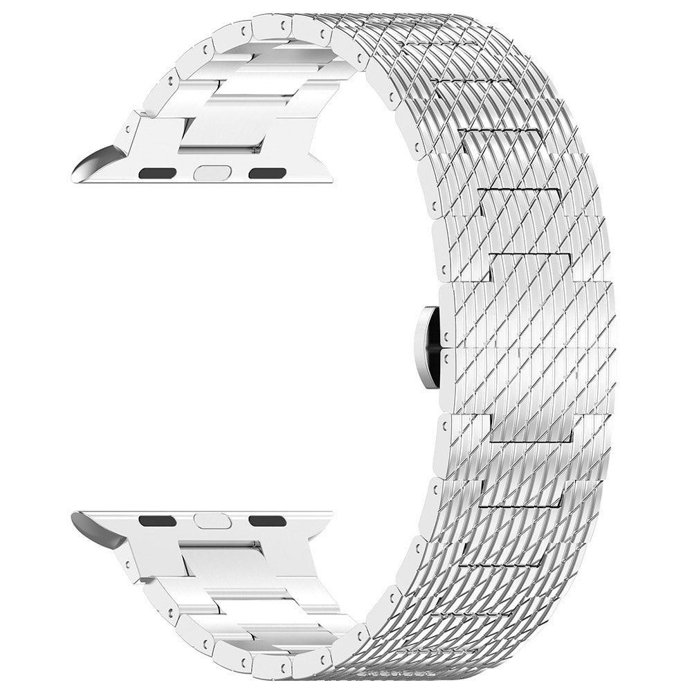 Kaiš Techsuit W052 za Apple Watch 49mm / 46mm / 45mm / 44mm / 42mm serije, Srebrni