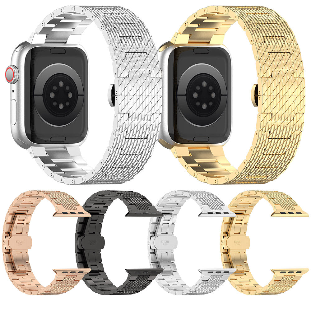 Kaiš Techsuit W052 za Apple Watch 49mm / 46mm / 45mm / 44mm / 42mm serije, Srebrni