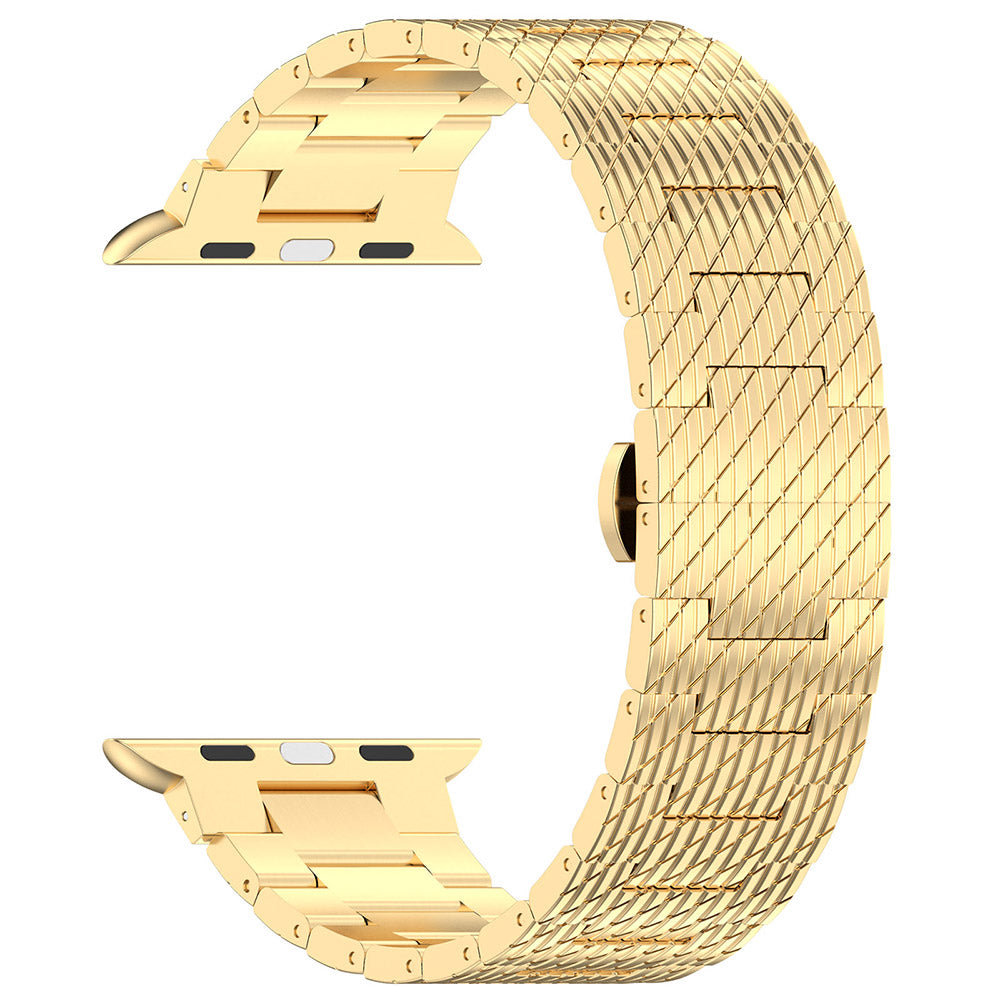 Kaiš Techsuit W052 za Apple Watch 49mm / 46mm / 45mm / 44mm / 42mm serije, Zlatni