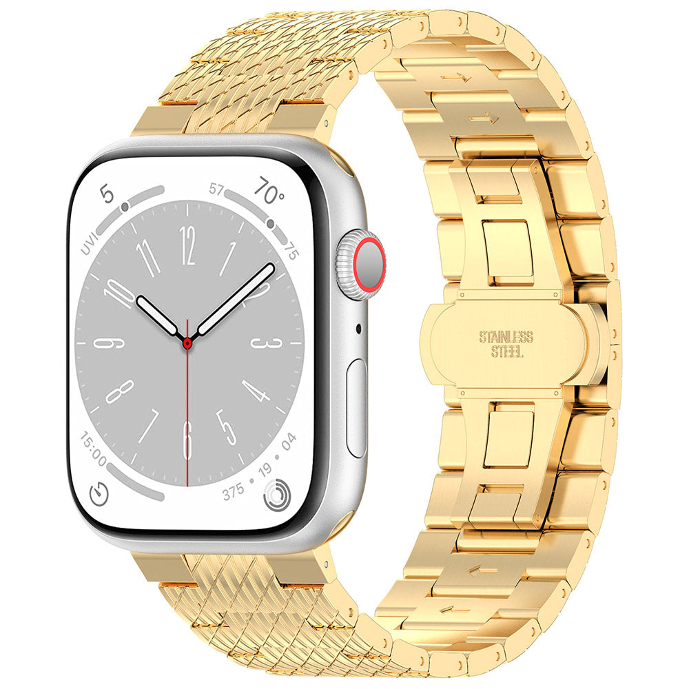 Kaiš Techsuit W052 za Apple Watch 49mm / 46mm / 45mm / 44mm / 42mm serije, Zlatni