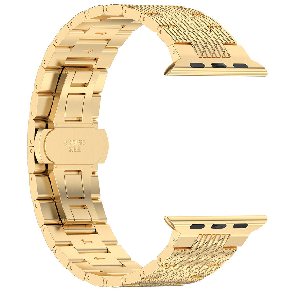 Kaiš Techsuit W052 za Apple Watch 49mm / 46mm / 45mm / 44mm / 42mm serije, Zlatni