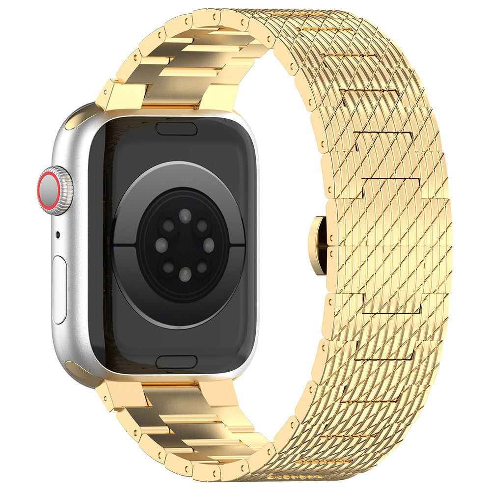 Kaiš Techsuit W052 za Apple Watch 49mm / 46mm / 45mm / 44mm / 42mm serije, Zlatni