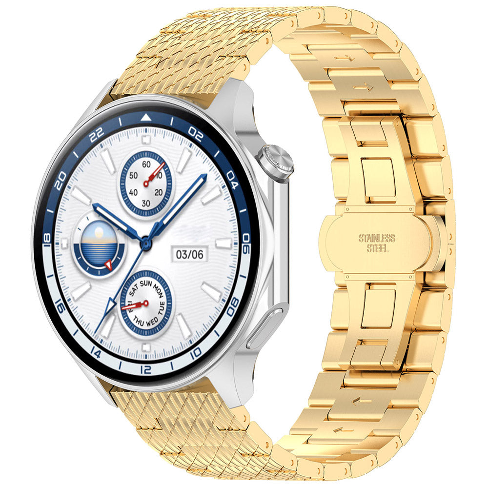 Kaiš Techsuit W052 za Samsung Galaxy Watch / Huawei Watch Series, 20mm, Zlatni