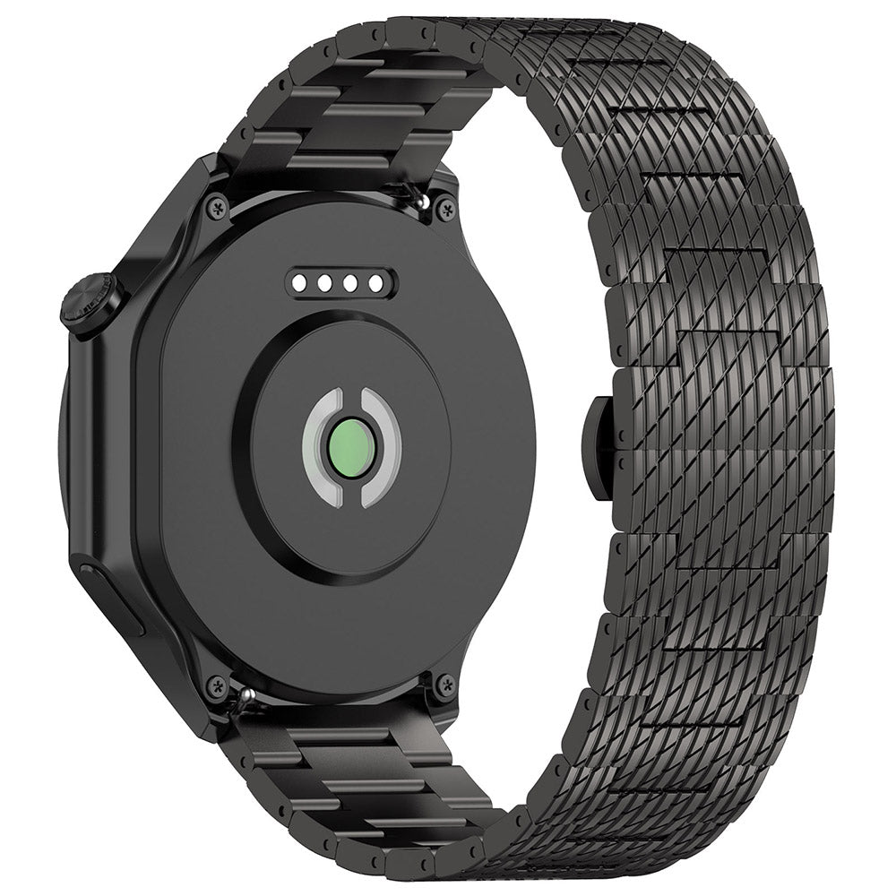Curea Techsuit W052 za Samsung Galaxy Watch / Huawei Watch Series, 20mm, Crna