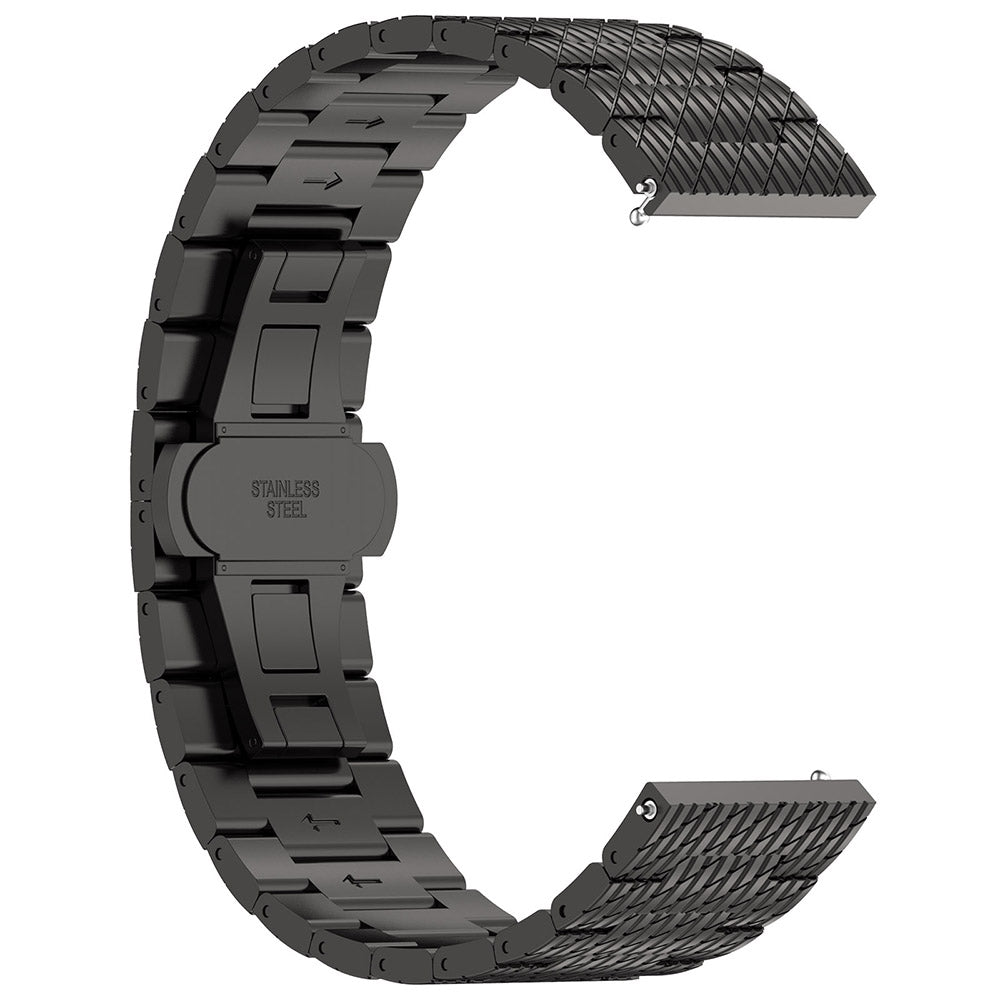 Curea Techsuit W052 za Samsung Galaxy Watch / Huawei Watch Series, 20mm, Crna