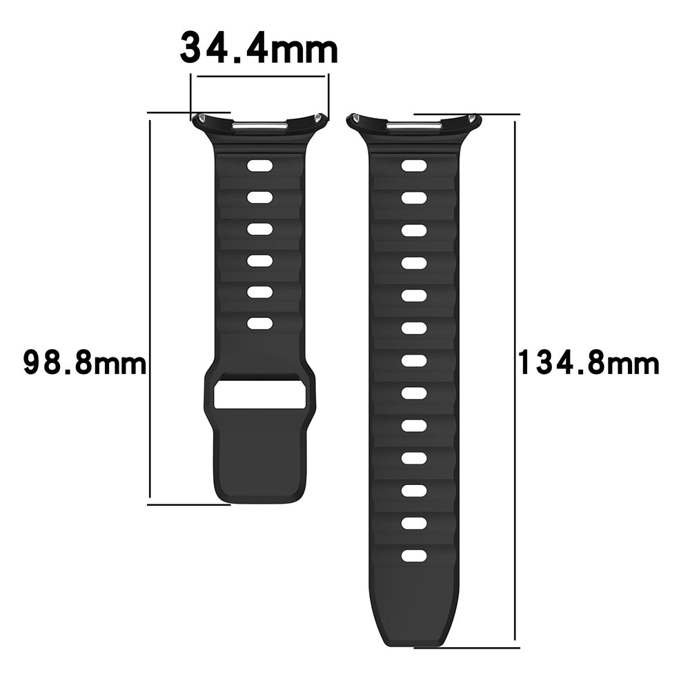 Kaiš Techsuit W055 za Samsung Galaxy Watch Ultra, Bela