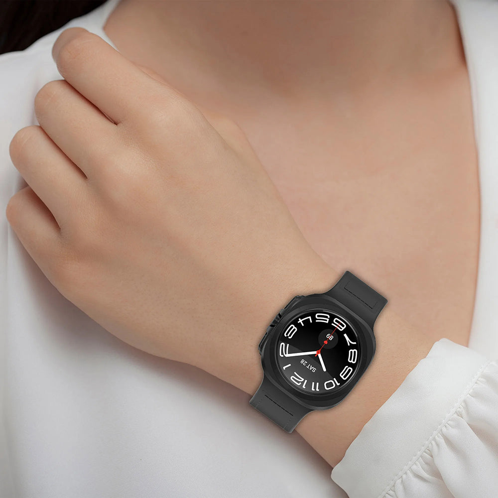 Kaiš Techsuit W056 za Samsung Galaxy Watch Ultra, Braon