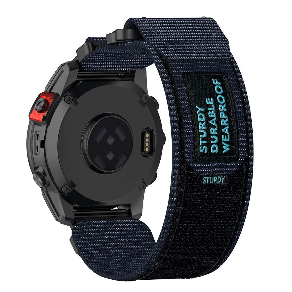 Kaiš Techsuit W057 za Garmin Watch Fenix / Forerunner Series, 22mm, Tamnoplav