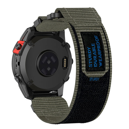 Kaiš Techsuit W057 za Garmin Watch Fenix / Forerunner Series, 22mm, Sivi