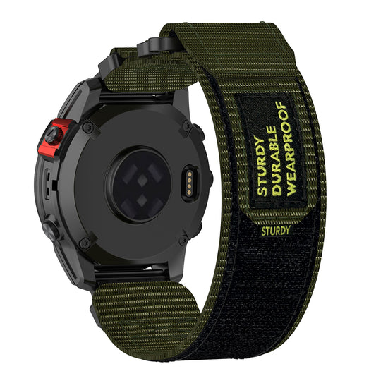 Kaiš Techsuit W057 za Garmin Watch Fenix / Forerunner Series, 22mm, Zelena