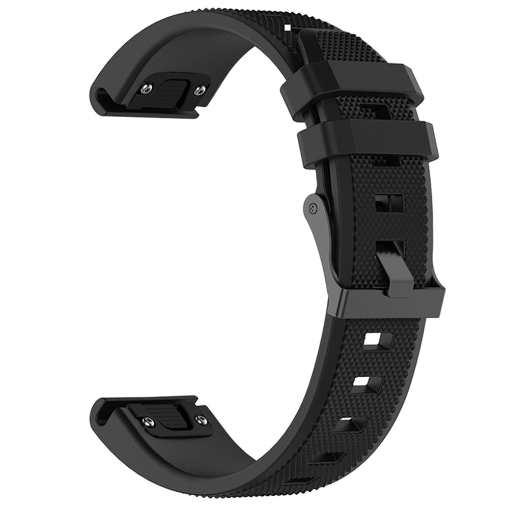 Curea Techsuit W058 za Garmin Instinct / Approach / Fenix seriju satova, 20mm, Crna