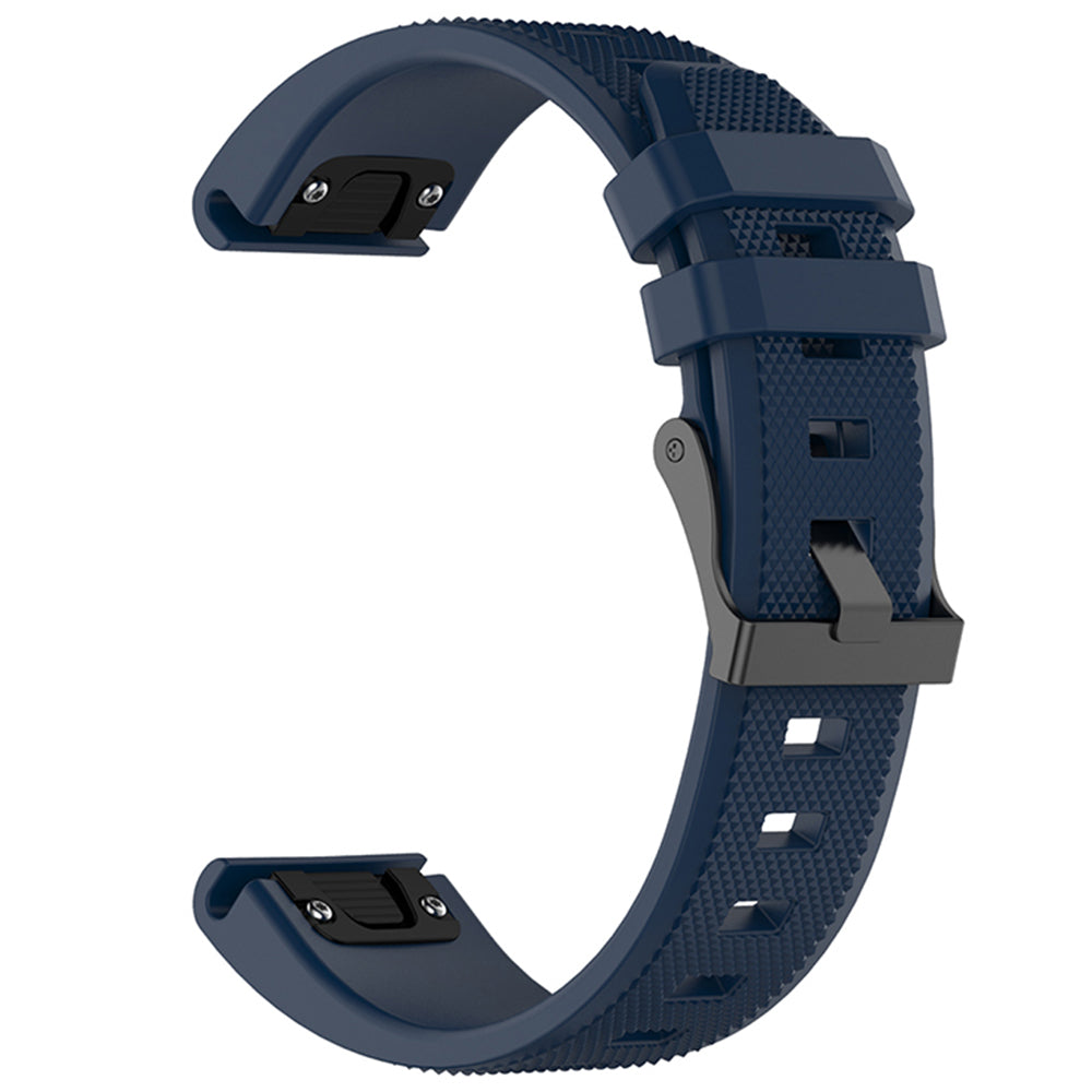 Kaiš Techsuit W058 za Garmin Watch Fenix / Forerunner Series, 22mm, Tamnoplav
