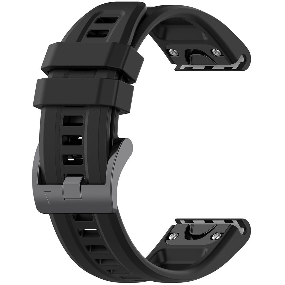 Curea Techsuit W060 za Garmin Watch Fenix / Forerunner Series, 22mm, Crna