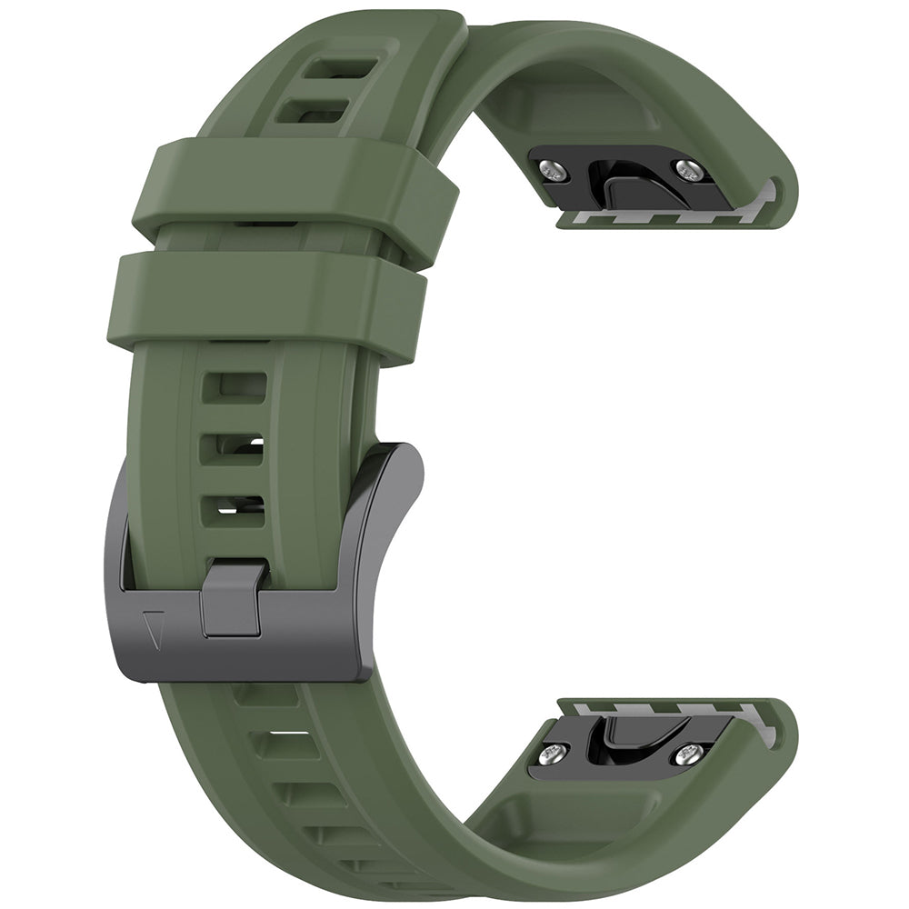 Kaiš Techsuit W060 za Garmin Watch Fenix / Forerunner Series, 22mm, Tamno Zelen