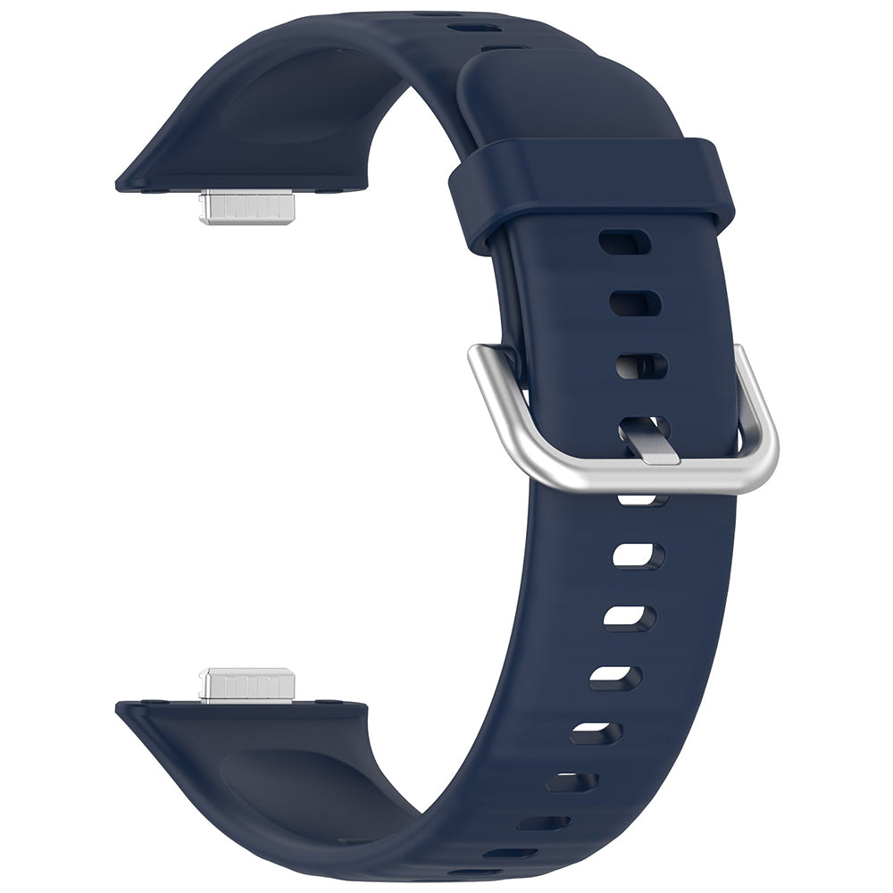 Kaiš Techsuit W061 za Huawei Watch Fit 4 Pro / Fit 4 / Fit 3, Tamnoplavi