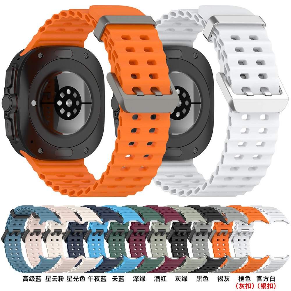 Kaiš Techsuit W062 za Samsung Galaxy Watch Ultra, Tamnoplavi