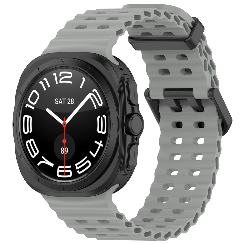 Curea Techsuit W062 za Samsung Galaxy Watch Ultra, Siva