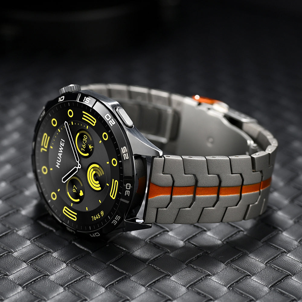 Kaiš Techsuit W063 za Huawei Watch / Xiaomi Watch Series, Crni