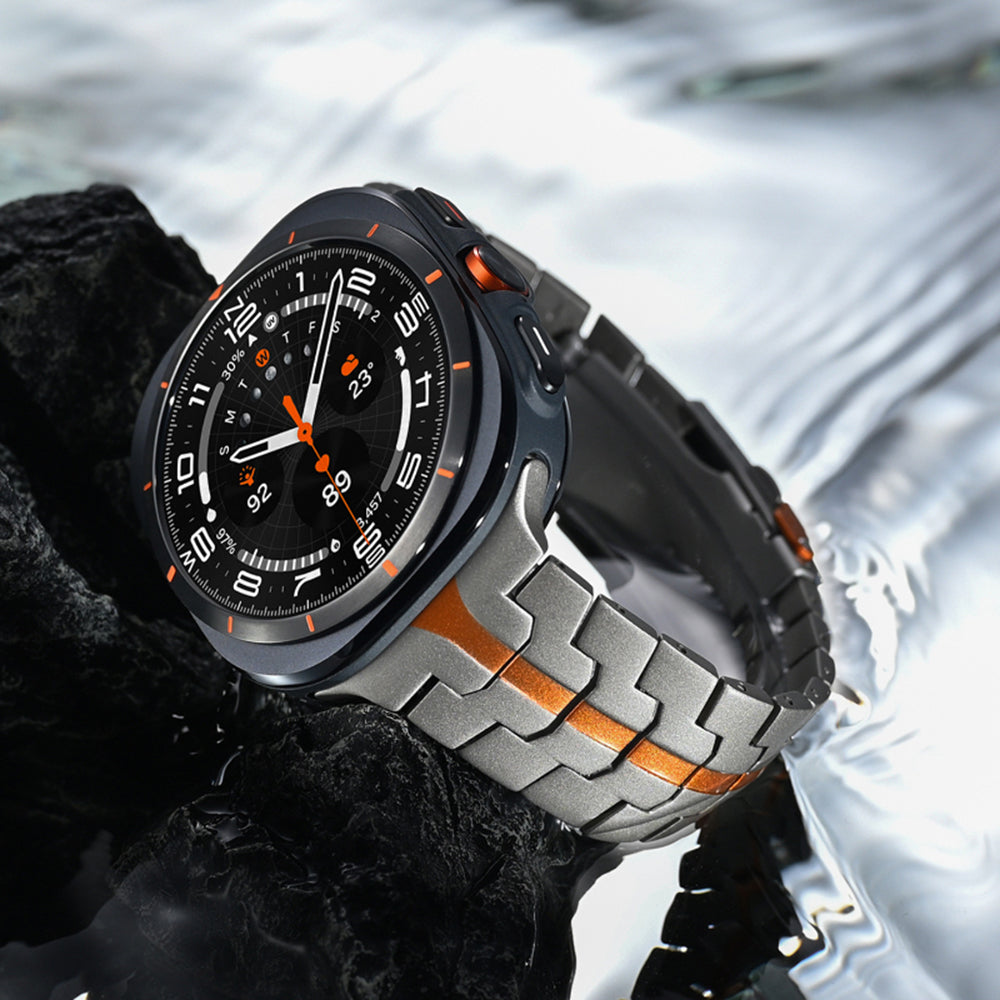Kaiš Techsuit W063 za Samsung Galaxy Watch Ultra, Srebrni