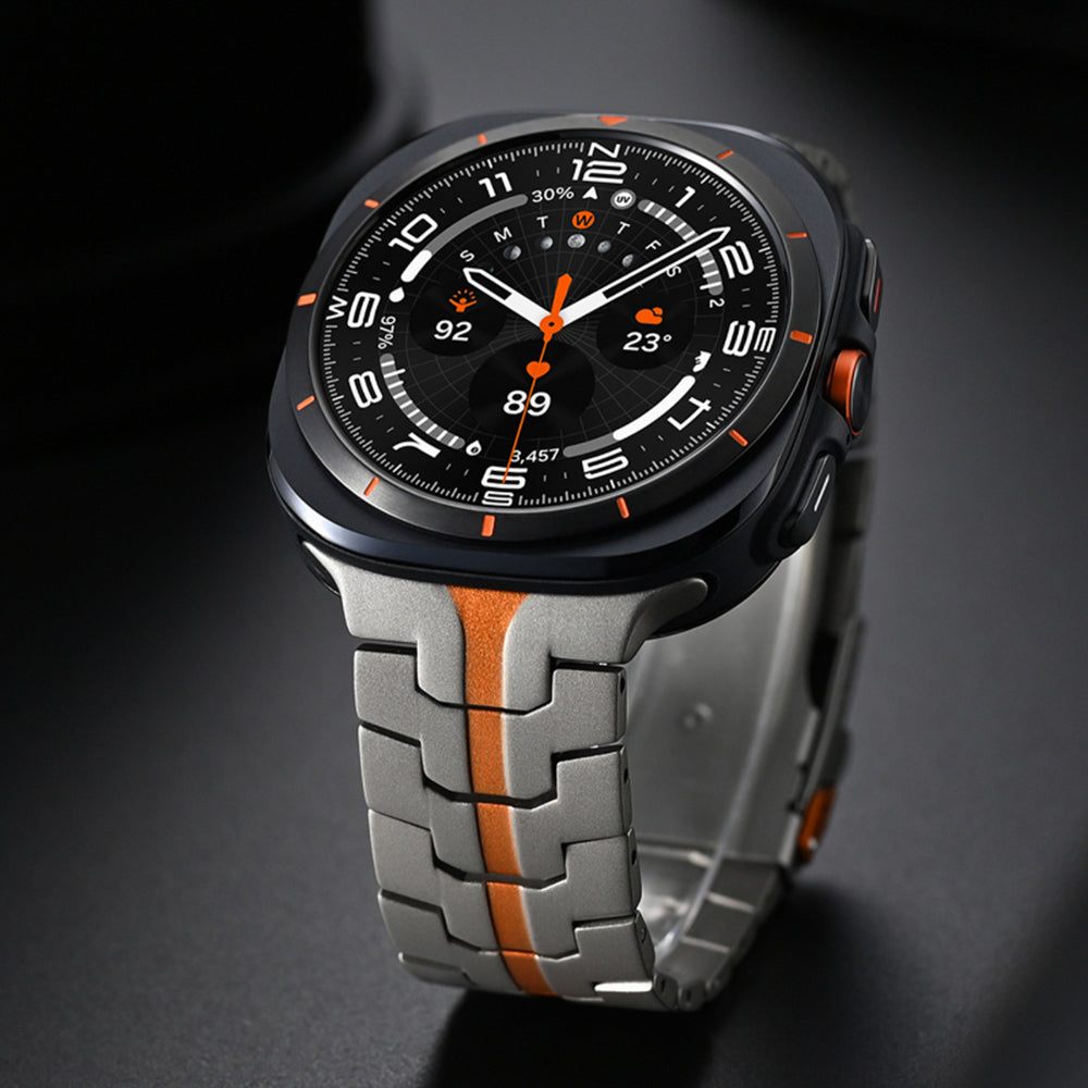 Kaiš Techsuit W063 za Samsung Galaxy Watch Ultra, Srebrni