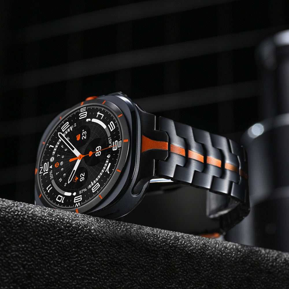 Kaiš Techsuit W063 za Samsung Galaxy Watch Ultra, Crni