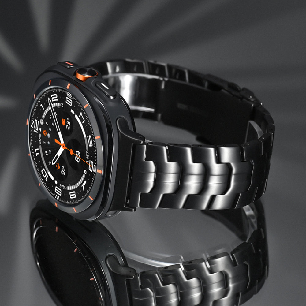 Kaiš Techsuit W063 za Samsung Galaxy Watch Ultra, Crni