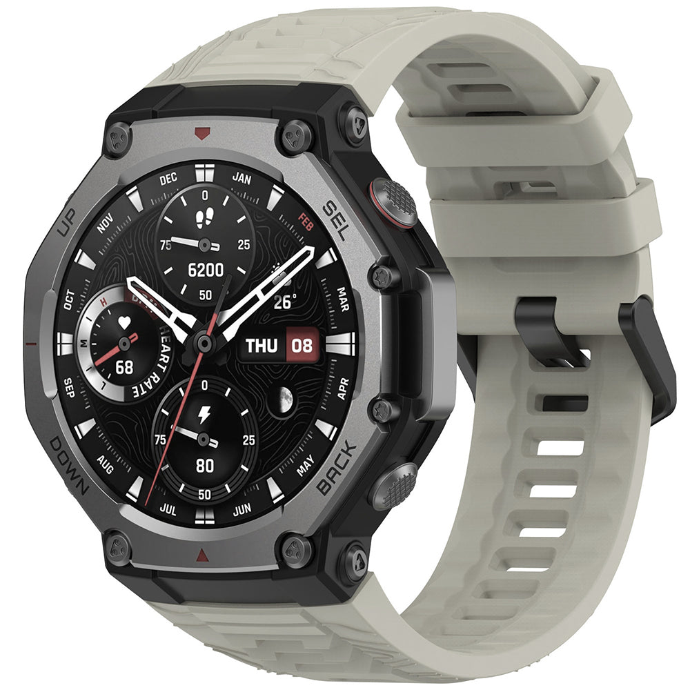 Kaiš Techsuit W067 za Amazfit T-Rex 3, Sivi