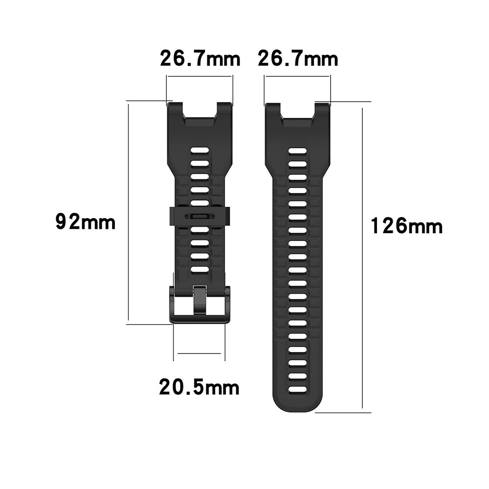 Kaiš Techsuit W067 za Amazfit T-Rex Pro / T-Rex, Sivi