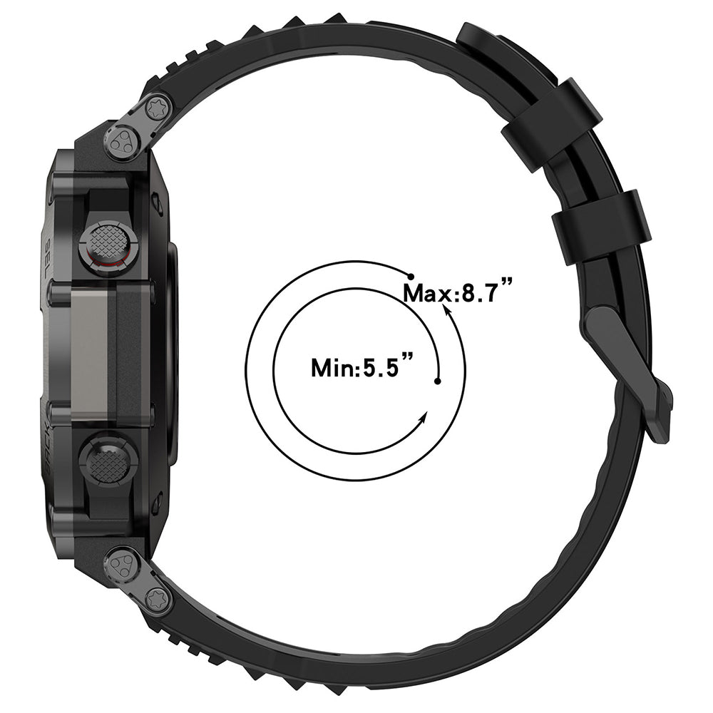 Kaiš Techsuit W067 za Amazfit T-Rex Ultra, Tamnoplav