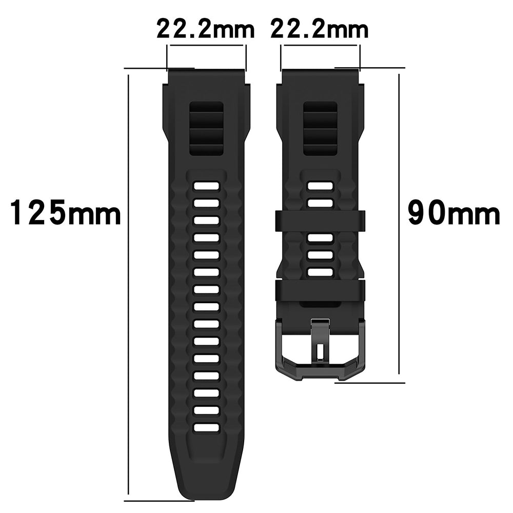 Kaiš Techsuit W067 za Amazfit T-Rex Ultra, Sivi