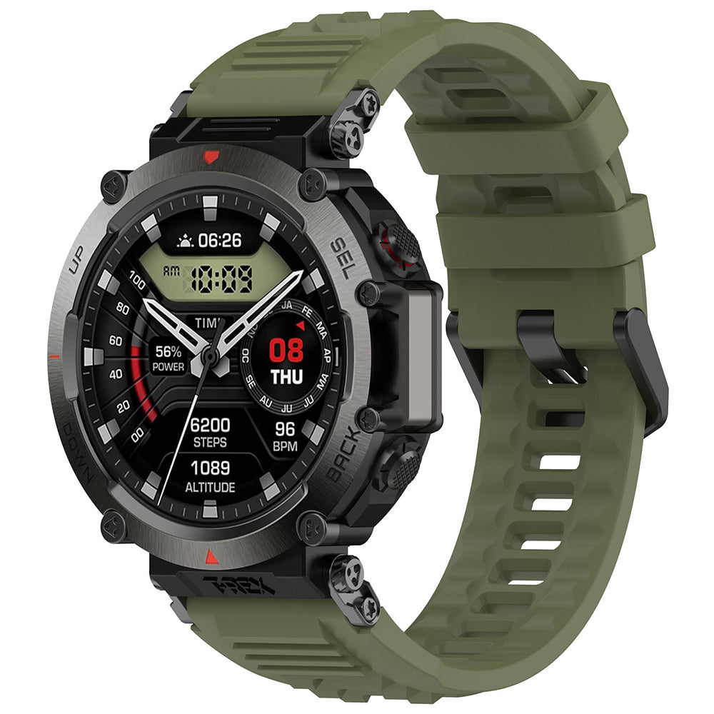 Kaiš Techsuit W067 za Amazfit T-Rex Ultra, Zeleni