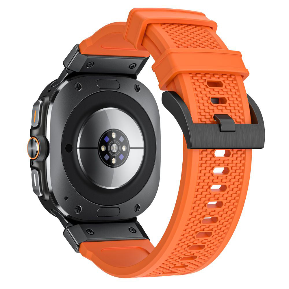 Kaiš Techsuit W068 za Samsung Galaxy Watch Ultra, Crno-Narandžasti