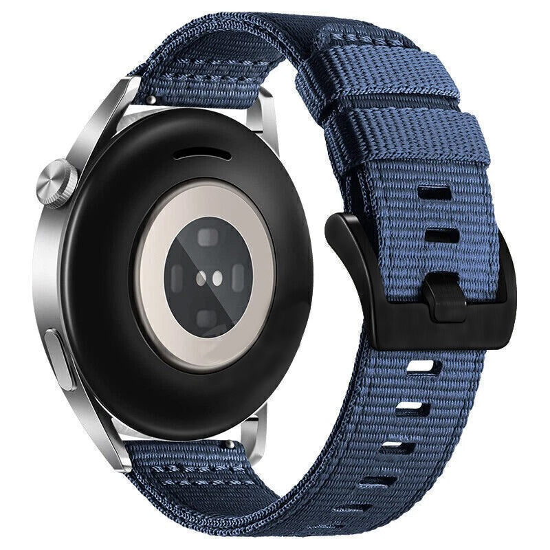 Kaiš Techsuit W070 za Samsung Galaxy Watch / Huawei Watch Series, 22mm, Tamnoplav