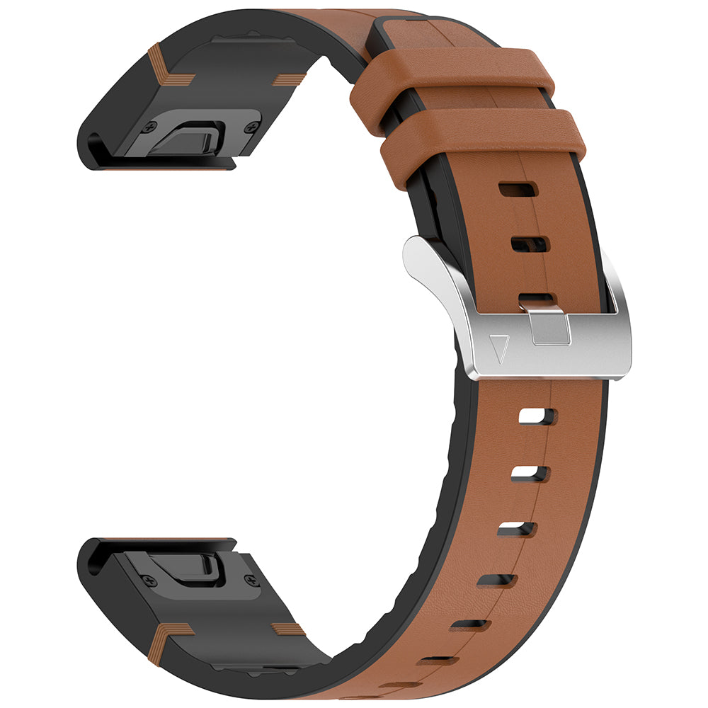 Kaiš Techsuit W071 za Garmin Instinct / Approach / Fenix Watch Series, 20mm, Braon
