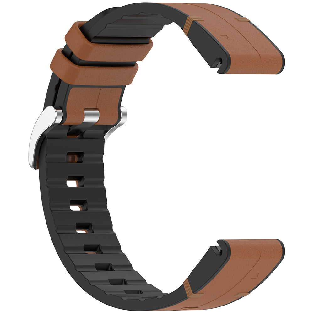 Kaiš Techsuit W071 za Garmin Instinct / Approach / Fenix Watch Series, 20mm, Braon