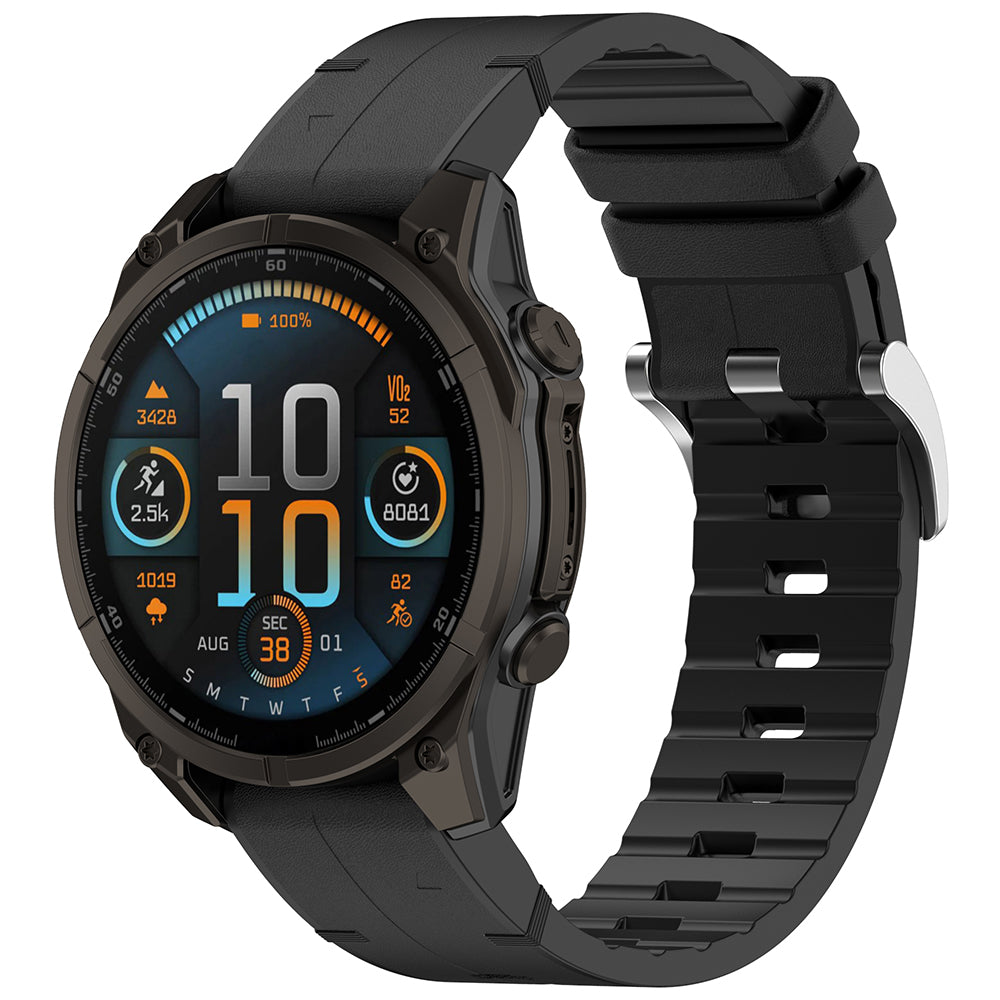 Kaiš Techsuit W071 za Garmin Watch Fenix / Forerunner Series, 22mm, Crna