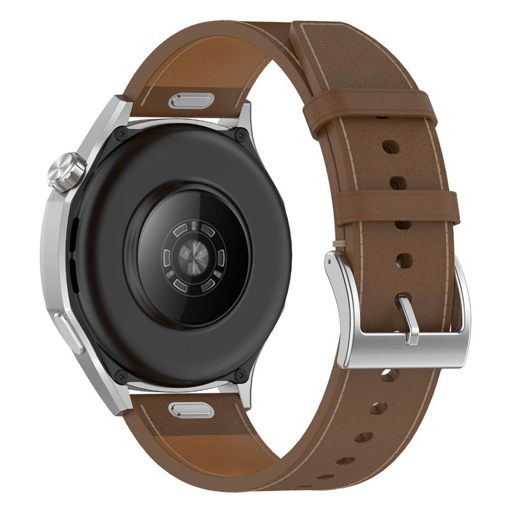 Kaiš Techsuit W073 za Samsung Galaxy Watch / Huawei Watch Series, 22mm, Braon