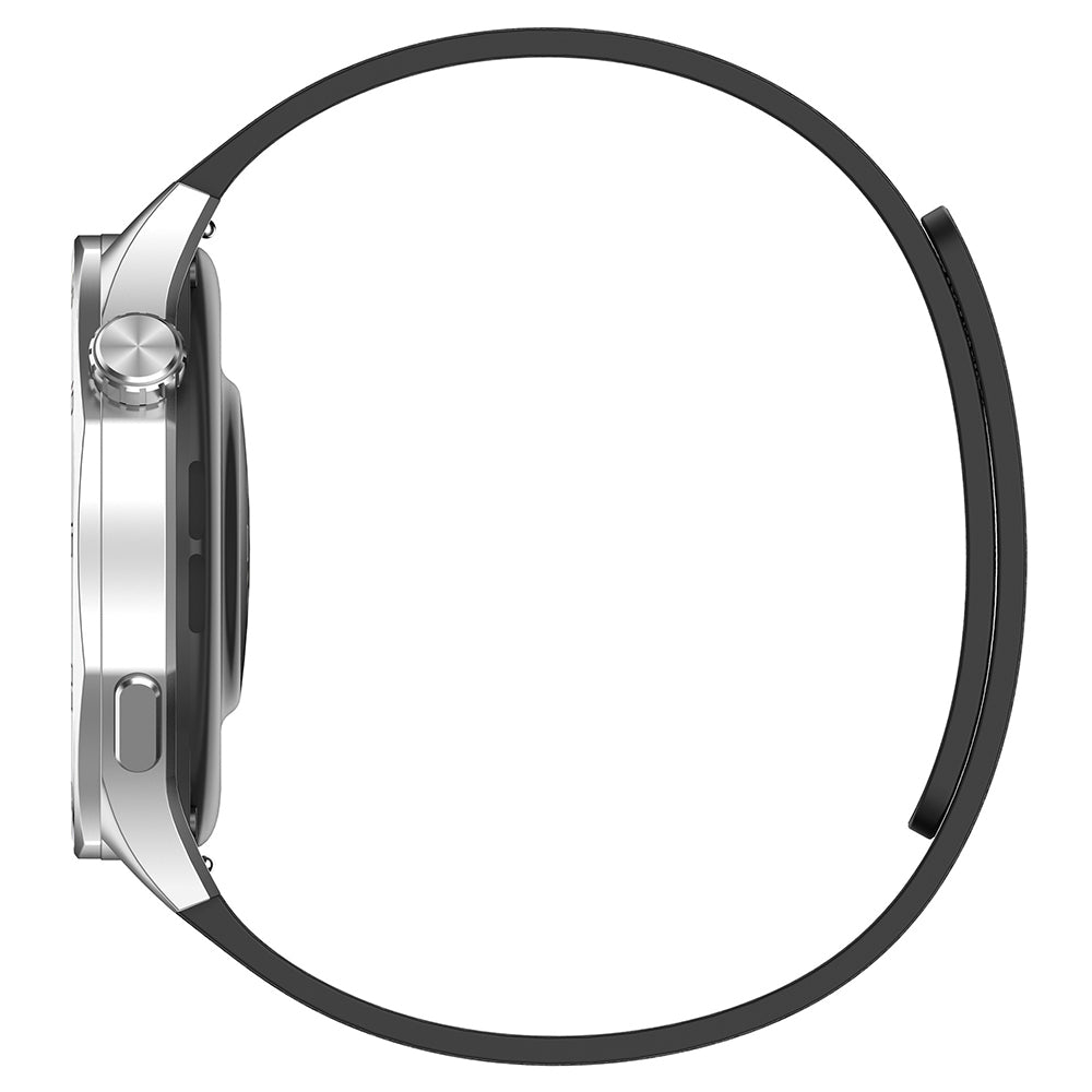 Kaiš Techsuit W074 za Huawei Watch / Garmin Watch seriju, 18mm, Crno-Narandžasti